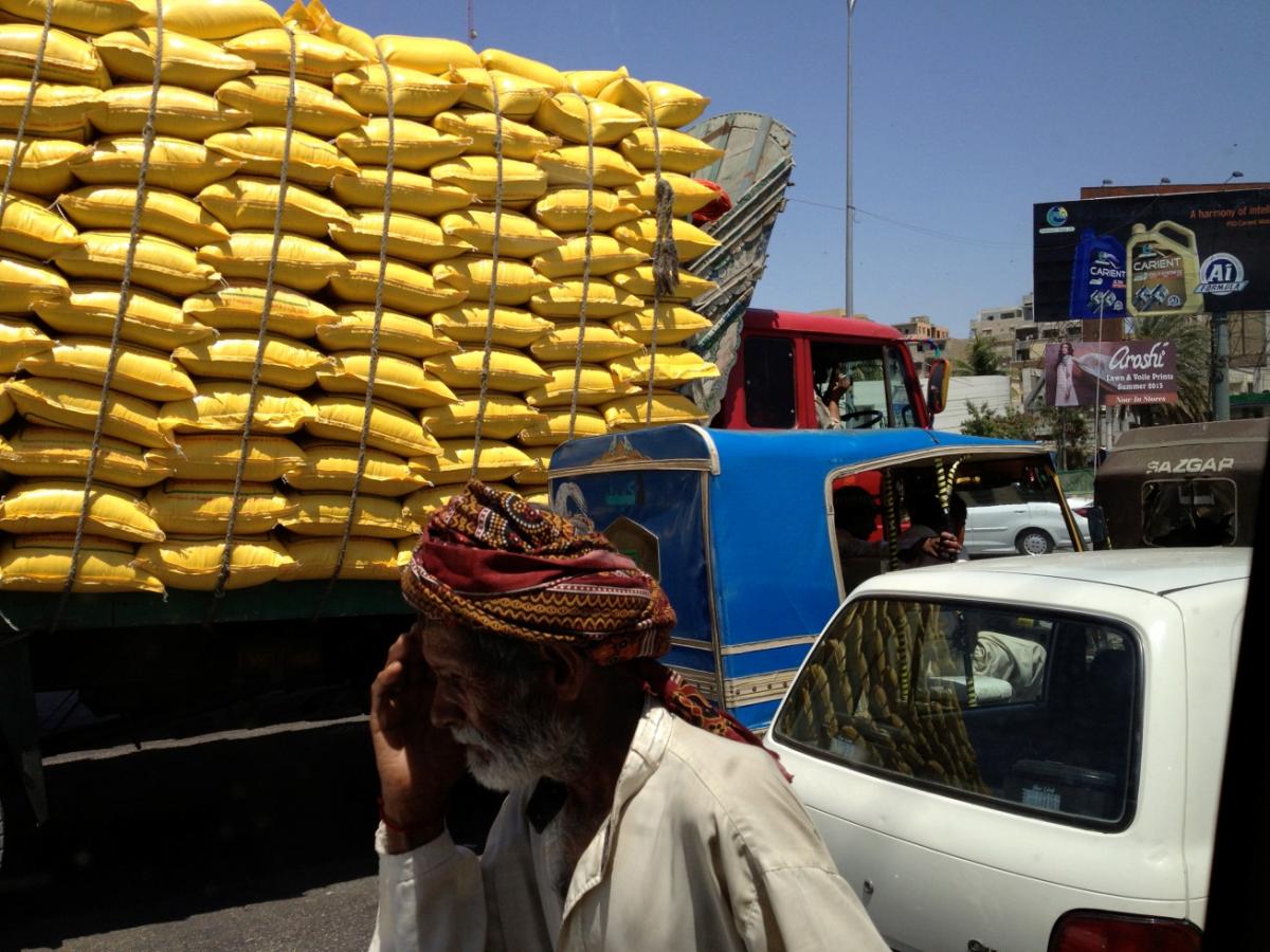 Street scene, Karachi