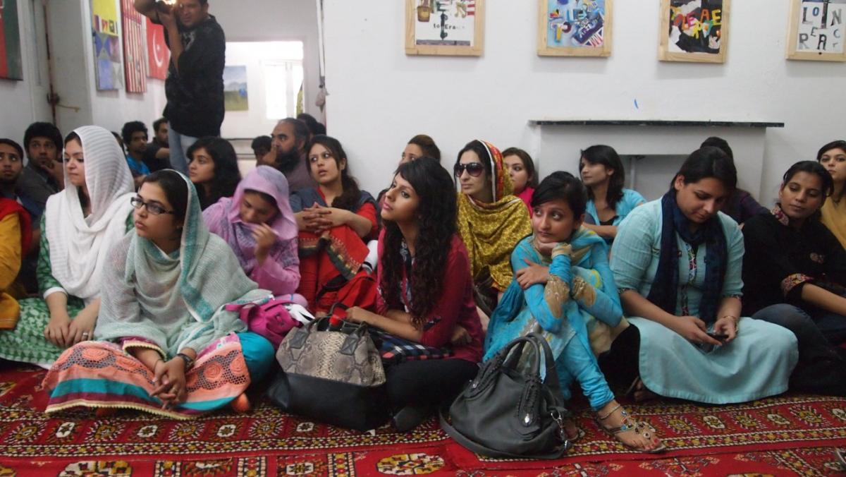 Students, Hunerkada College of Visual and Performing Arts, Islamabad
