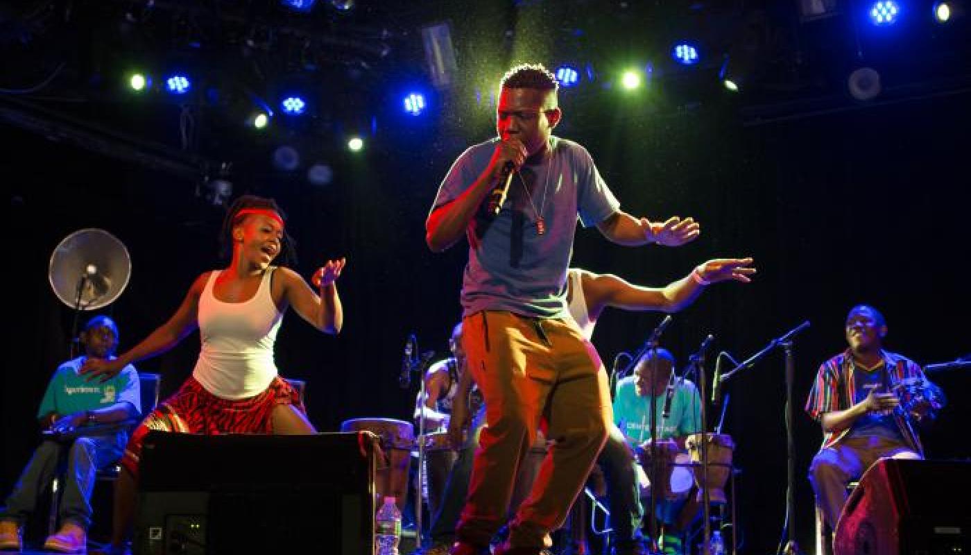 Jagwa Music at le Poisson Rouge. Photo: William Farrington
